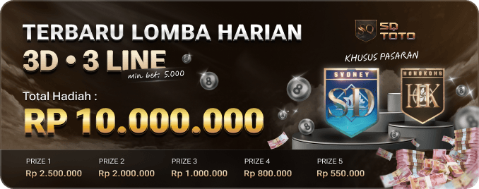 LOMBA HARIAN 3D-3LINE